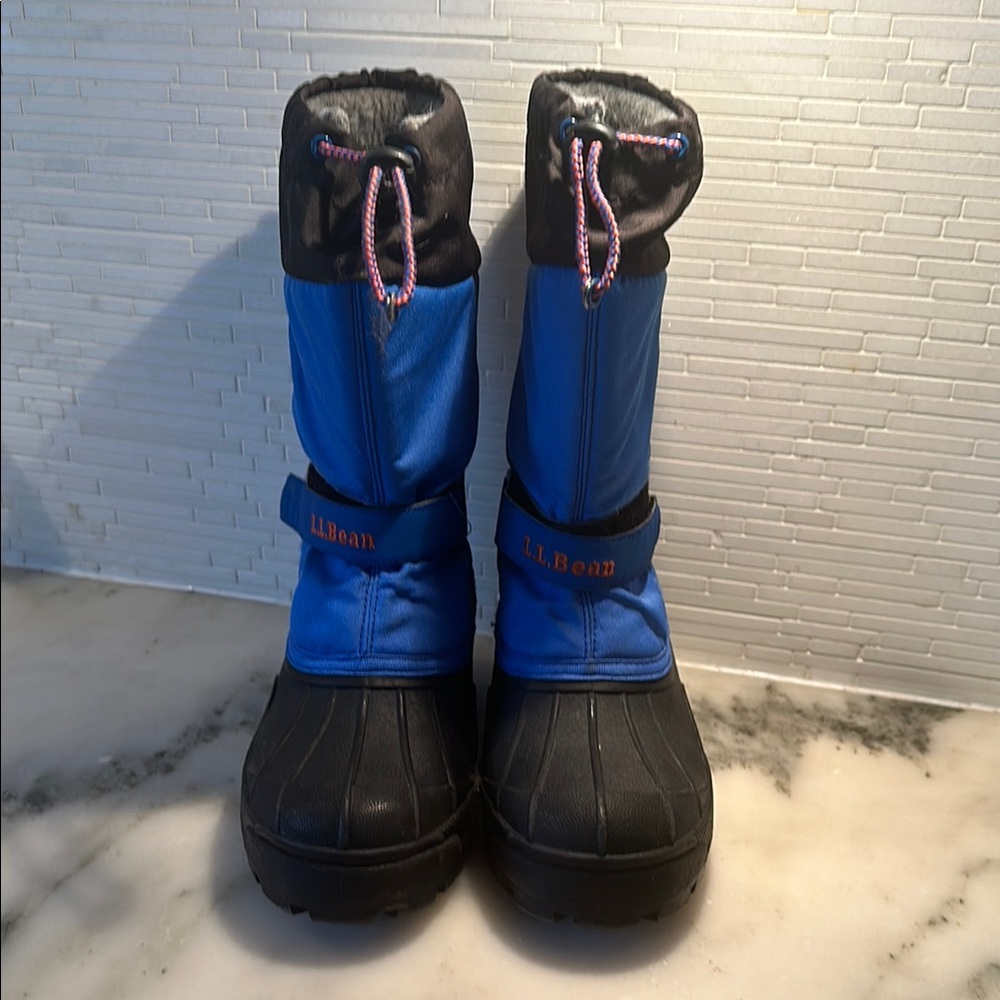 L.L. Bean Blue and Black Winter Boots